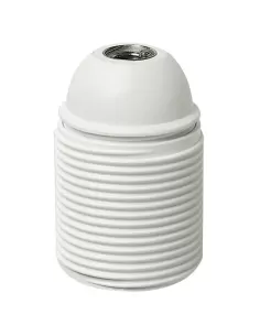 Vimar E27 Threaded Lamp Holder White 02107.B Lamp Holder
